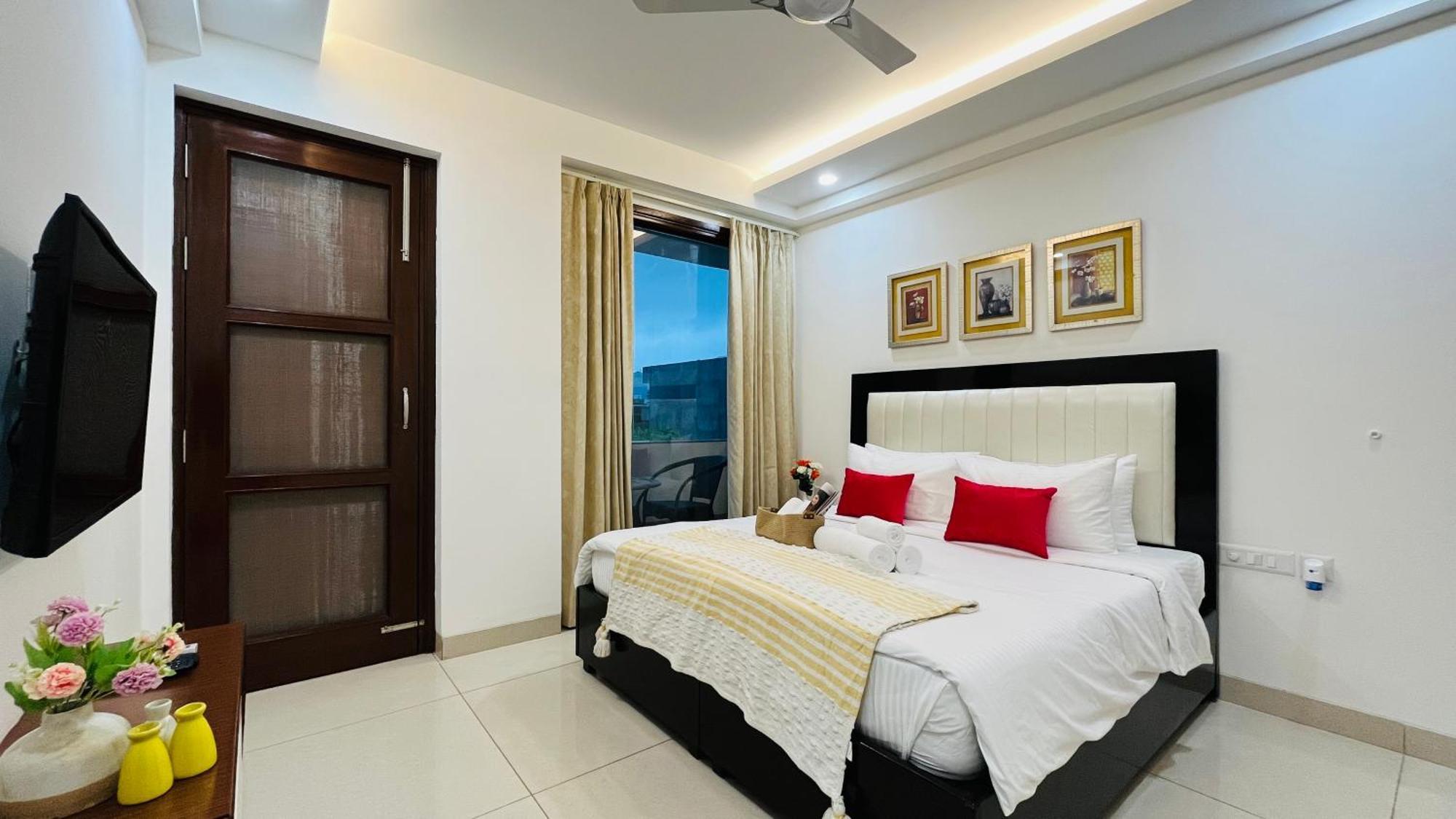 Olive Service Apartments - Golf Course Road Gurgaon Exteriör bild