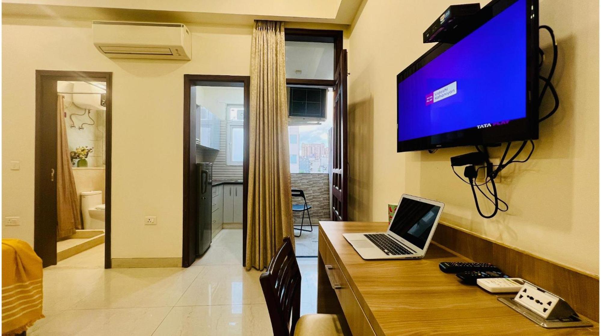 Olive Service Apartments - Golf Course Road Gurgaon Exteriör bild
