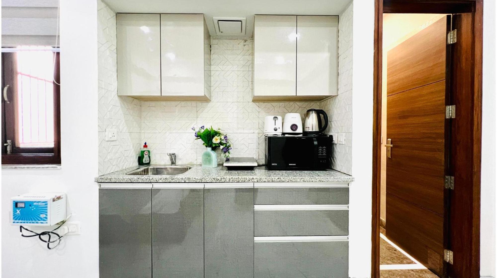Olive Service Apartments - Golf Course Road Gurgaon Exteriör bild