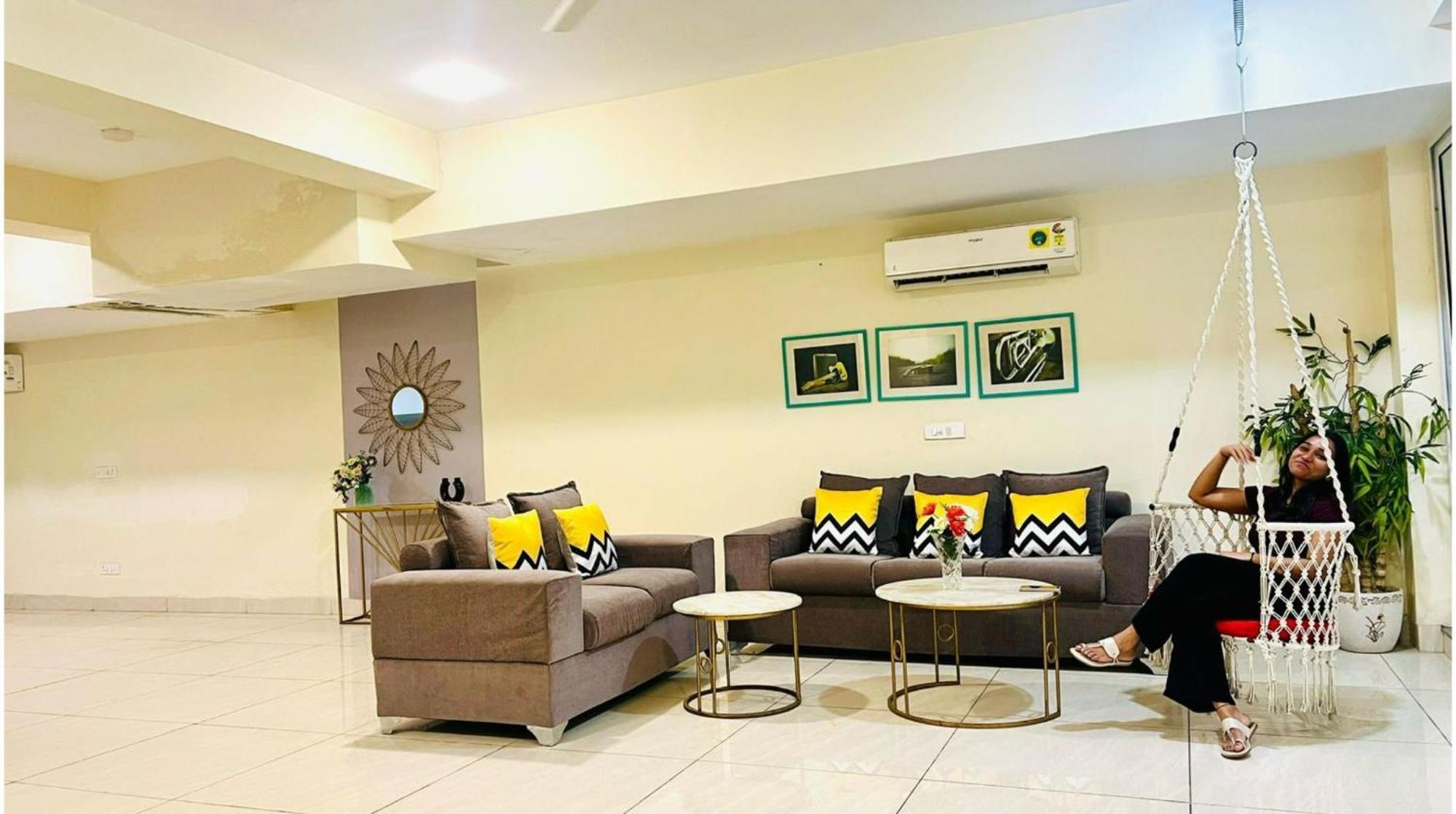 Olive Service Apartments - Golf Course Road Gurgaon Exteriör bild